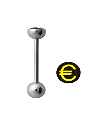 Piercing logo Euro €