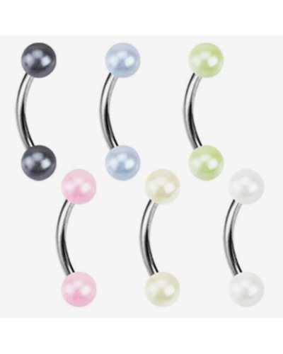 Piercing arcade perle nacrée