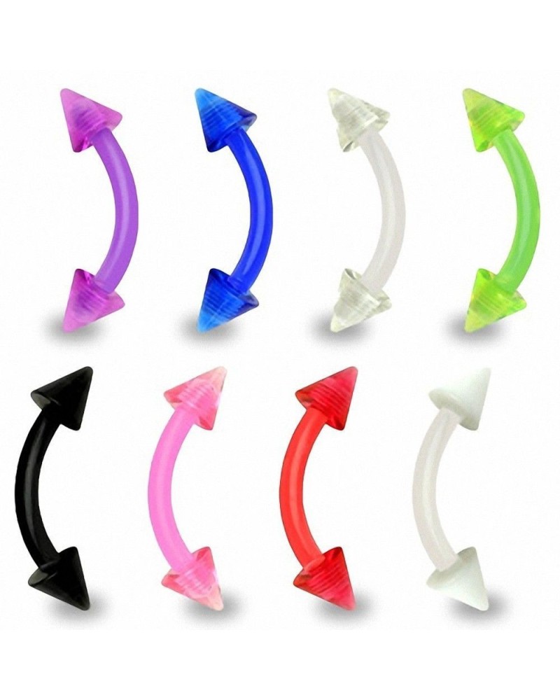 Piercing arcade flexible pointes acrylique