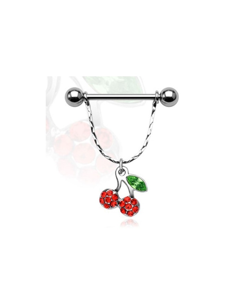 Piercing téton cerises