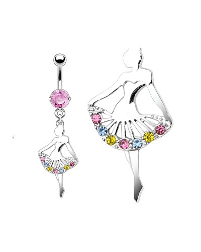 Piercing nombril danseuse ballerine